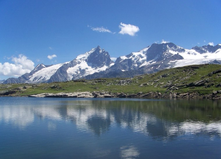 La Meije et le massif des Écrins